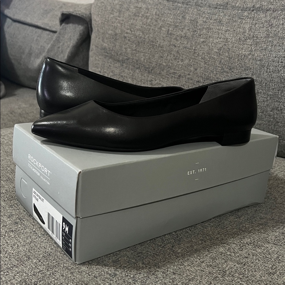 Rockport Total Motion Adelyn Ballet Flat - Black